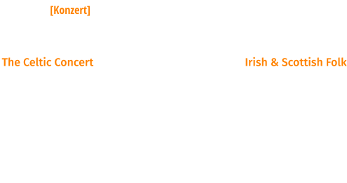 Janna [Konzert] 23. September 2023_20.00 Uhr   The Celtic Concert                                                      Irish & Scottish Folk JANNA ist ein bemerkenswertes Musiker-Duo mit einer starken stimmlichen und instrumentalen Besetzung. Ihr Celtic Concert ist eine Hommage an die Musik der Highlands of Scotland und der Green Hills of Ireland. Das abwechslungsreiche Repertoire spannt einen Bogen von Traditionals über groovende Fiddle-Tunes hin zu aktuellen Folksongs - traditionell genauso wie im zeitgemäß gefärbten Folk-Pop Gewand der jungen Generation.